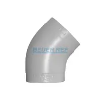 elpak PVC-Bogen 45° 