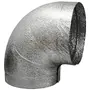 Coudes 90&deg; en aluminium &agrave; gros grains