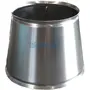 R&eacute;duction en t&ocirc;le d'aluminium lisse