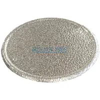 Assiette en tôle alu stucco