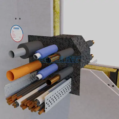 Brandschutzschaum AF Graphit Foam