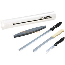 Messerset (3 Messer, 1 Wetzstein)